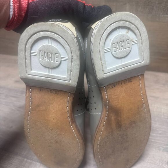 Eagle Classic Plus Rental Style Bowling Burgundy/Gray Shoes Men's Size 9 - Picture 4 of 6